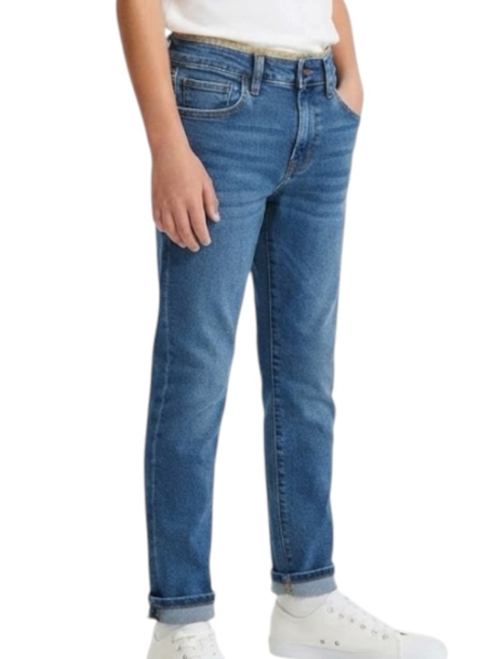 ZARA Kids Utility Jeans Drawstring Pouch 13-14Y Streetwear